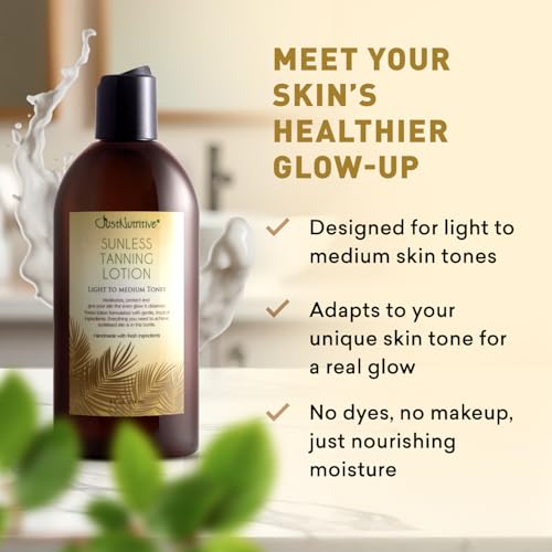 Lighten-Up Skin Brightening Lotion - 13.5 Fl oz / 400ml - Moisturizing, Hydrating Body Lotion for Body, Knees, Elbows, Hands, Underarms, with Jamaican Castor Oil and Shea Butter