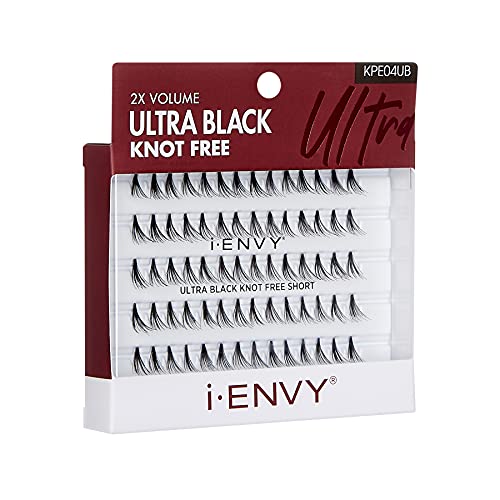 i?ENVY Knot Free Individual Lashes 3 Pack (Ultra Black - Short)
