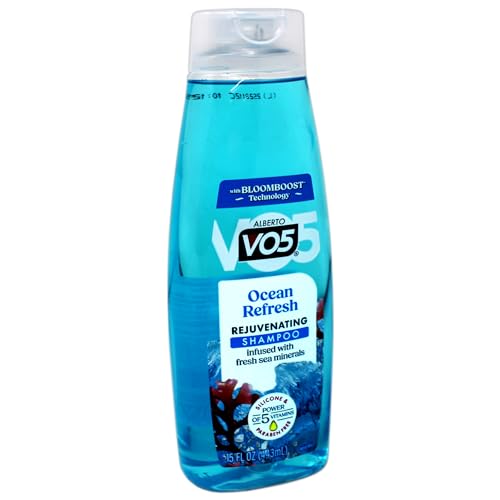Alberto VO5 Ocean Refresh Shampoo with Sea Minerals, 15 fl oz (pack of 2)