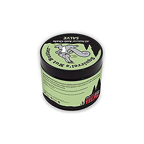 Squirrel's Nut Butter All Natural Anti Chafe Salve, Tub, 8oz