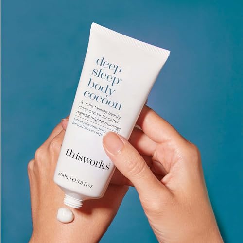 THISWORKS Deep Sleep Body Cocoon ? Hydrating Body Lotion with Lavender, Chamomile & Vetivert ? Soothing Nighttime Moisturizer for Dry Skin, Promotes Relaxation & Better Sleep ? 100ml?