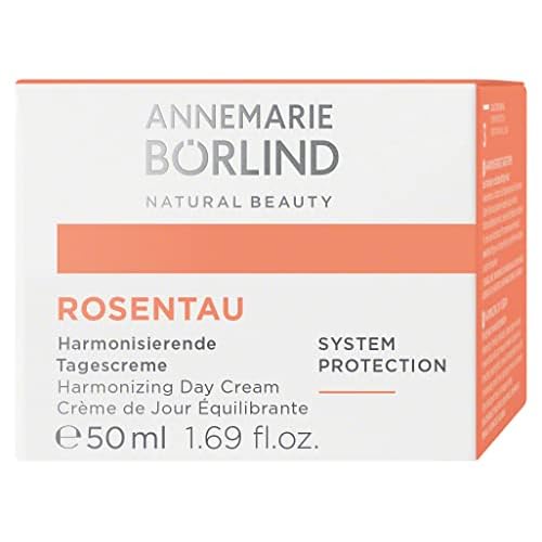 ANNEMARIE B?RLIND ? ROSE DEW Harmonizing Day Cream ? protecting and moisturizing facial care, with Alpenrose extract and Jojoba Oil, vegetarian, 1.69 Fl. Oz.