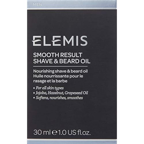 ELEMIS Smooth Result Shave and Beard Oil for Men, 1 Fl Oz