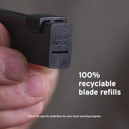 SUPPLY Single Edge SE Blade Refills for Men ? Pack of 8 Japanese-Made Black Label Injector Razor Blades ? Fits the SUPPLY SE Razor, 10-12 Shaves Each