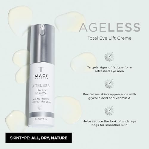 IMAGE Skincare, AGELESS Total Eye Lift Cr?me, Under Eye Circle, Bags and Wrinkle Rescue, 0.5 fl oz