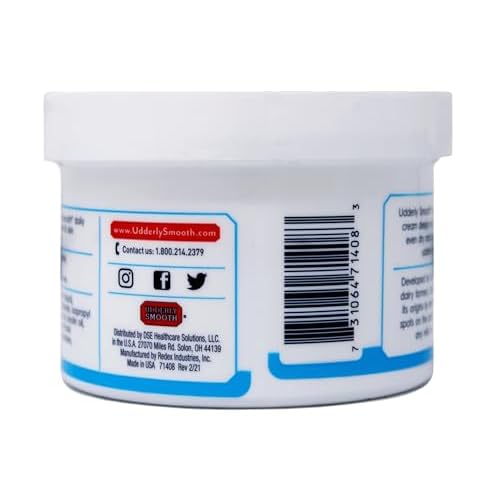 Udderly Smooth Foot Cream with Shea Butter 8 oz
