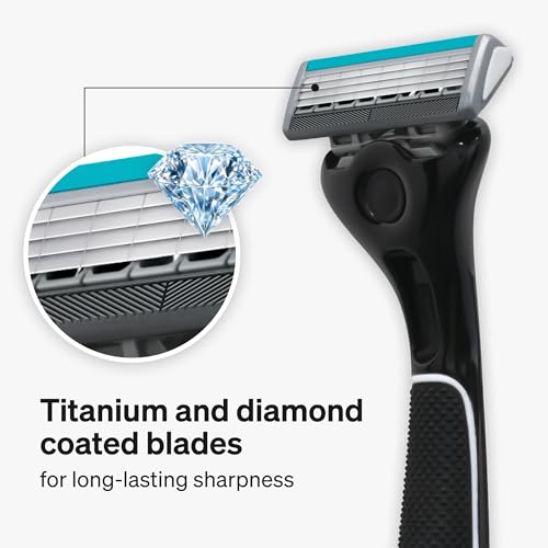 Schick Quattro Cartridges, Titanium, 4 ct.