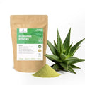 Cosmic Element Organic Aloe Vera Powder - 100% Pure Leaf Gel | Hydrating After Sun Care, Moisturizing for Face, Body & Skin | Ideal for Sun Burn, Acne, and Dry Skin - Aloe Vera Powder for Hair - 4 oz