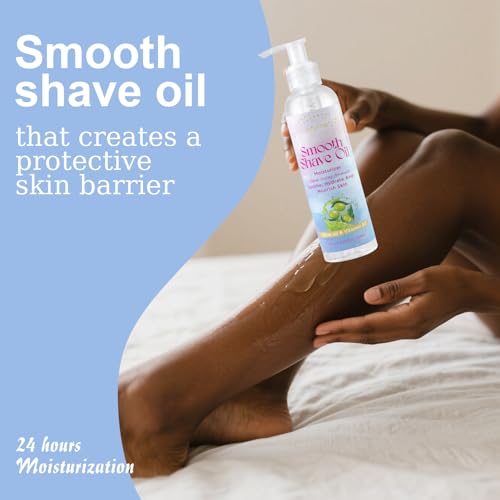 Shave Oil for Women 6.76 fl oz | Pre-Shave & Shaving Oil Treatment | Soothe, Hydrate, Nourish Skin, Womens Shaving Cream with Olive Oil & Vitamin B3, For All Skin Types