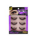 EBIN NEW YORK Cattitude 3D Lash 3 Pair ? Wonder Cat 3D Faux Mink Lash Enviable Volume Lightweight Comfortable Wear Double Layered Wispy Lash Fullness Reusable