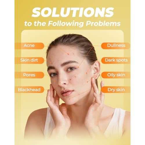 Turmeric and Kojic Acid Cleansing Face Pads ? Turmeric Exfoliating Face Scrub Pads, 50 Pcs, for Mild Cleansing Exfoliation Oil Control, Suitable for All Skin Types