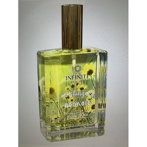 INFINITE BEAUTY 5oz White Daisy Scented Body Oil