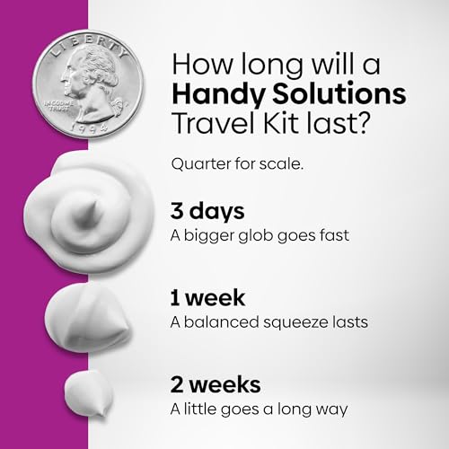 9 Piece Resealable Women's Travel Kit