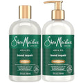 SheaMoisture Shampoo & Conditioner, Amla Oil, Bond Repair Hair Treatment for Dry, Damaged Hair, Anti-Frizz Products for Curly Hair, 13 Oz Ea