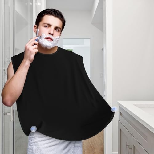 Custom Beard Bib Hair Catcher for Men Add Your Design Name Photo Text Personalized Shave Bib Gifts for Husband, Dad
