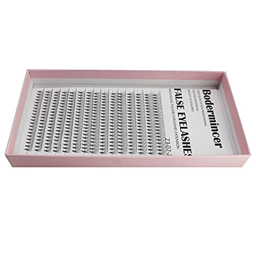 Bodermincer Lashes 10D D Curl 300pcs Large Pack Premade Russian Volume Fans Mink Eyelashes Lash Pre made Eyelash Extensions Supplies (10mm)