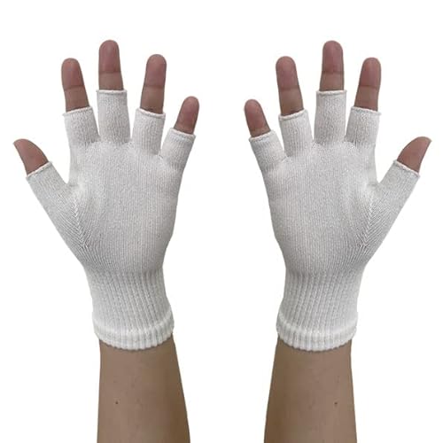 Zinc-Infused Fingerless Gloves for Children with Eczema - Wet Wrap Therapy (Medium)