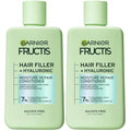 Garnier Fructis Hair Filler Moisture Repair Conditioner,Sulfate Free Conditioner for Curly,Wavy Hair with Hyaluronic Acid,10.1 Fl Oz,(Pack of 2)