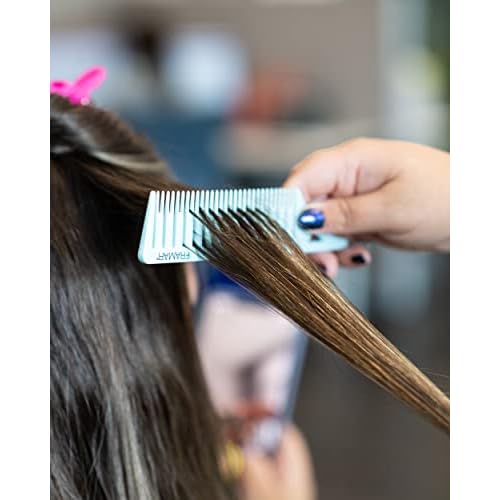 FRAMAR Dreamweaver Highlight Comb Set ? Combs for Hair Stylist- FRAMAR Pink Premium Hair Spray Bottle Continuous Mist
