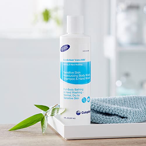 Coloplast Gentle Rain Extra Mild Shampoo & Skin Cleanser, 8 oz, Each