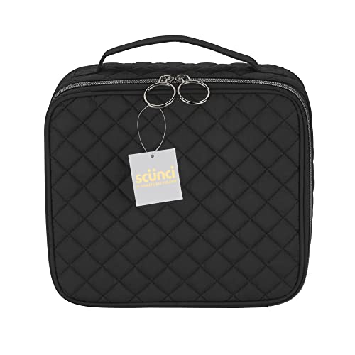 Sc?nci by Conair Makeup Beauty Case, Makeup Train Case, Makeup Bag, Travel Organizer for Women, Black