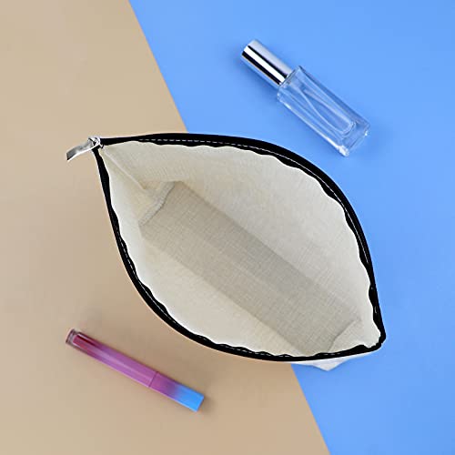 G2TUP Peanut Butter and Jelly Lover Gift Just A Girl Who Loves Peanut Butter and Jelly Makeup Bag Sandwich Lover Cosmetic Bag (Peanut Butter and Jelly White Bag)