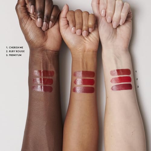 MAC Everyday Luxury Mini Lustreglass Lipstick Trio, Red, 3 Piece Set