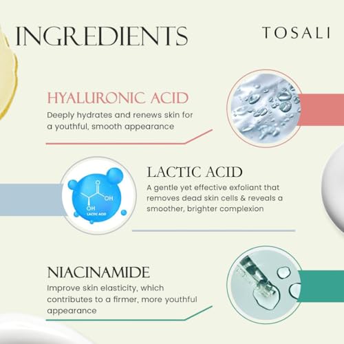 Anti Aging Skincare Set ? Daily Peeling Mask (6.8 oz), Deep Wrinkle Serum (1.7 fl oz) & Face Cream (1.7 oz) ? Hydrating, Brightening, Wrinkle Reduction & Skin Firming for All Skin Types