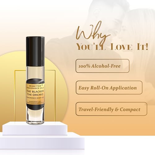 MOBETTER FRAGRANCE OILS The Blacker The Orchid Perfume Body Oil for Unisex