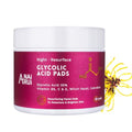 ANAI RUI Glycolic Acid Pads 35% Exfoliating Pad for Face, with Witch Hazel, Calendula, Resurfacing pads, Acid Peel for Face 80 Pads