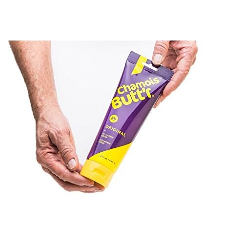 Chamois Butt'r Original Anti-Chafe Cream (8 oz tube) and Body Glide For Her Anti Chafe Balm (0.8oz)