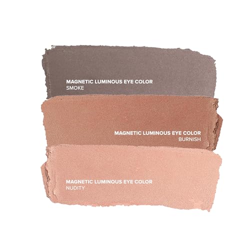 Nudestix Mini Nude Metallic Eye Kit ? 3-Piece Cream Eyeshadow Pencil Set in Long-Wear Metallic Nude Shades | Multi-Use Eye Crayons for Shadow, Liner & Primer | Vegan, Travel-Friendly Makeup Set