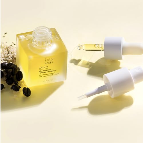 Hey Honey Vitamin C A E Serum Anti Aging Wrinkles Dark Spots Brightening Glow Clean Beauty 1 Oz