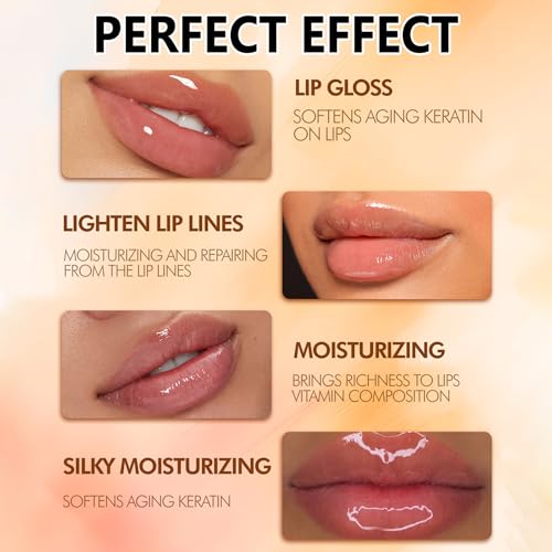 Bee Lip Balm Honey Pot, 4pcs Propolis Lip Mask Overnight Moisturizing Fruity Lip Balm with Stick, Hydrating Prevention Dry and Cracked Lip Scrubs Exfoliator Lip Care