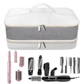 Case Compatible with Shark Flex Style, Travel Case for Dyson Airwrap Hair Tools Travel Bag, Suitable for Daily Finishing Double Structure Portable Tote Bag