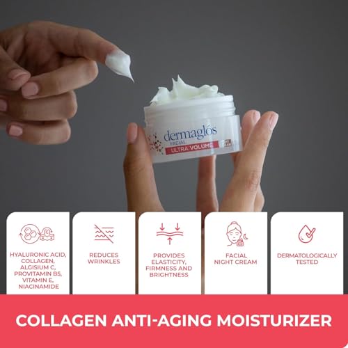 Dermaglos 3-pack Facial Skincare Set | Micellar Water 13,52floz + Hyaluronic Acid Serum 1floz + Ultra Volume Night Cream Moisturizes And Improves The Appearance Of Wrinkles