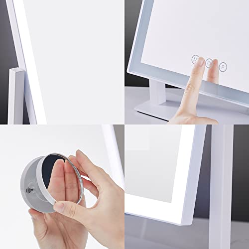 HIEEY Lighted Makeup Mirror, Hollywood Vanity Mirror with Lights