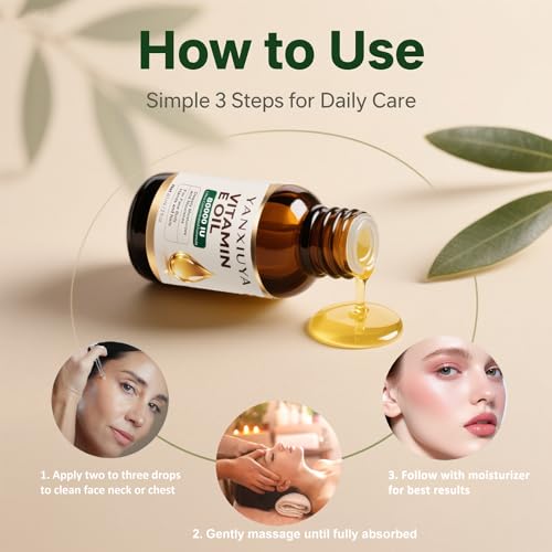Vitamin E Oil, 80,000 IU Pure Organic Vitamin E Oil for Skin, Scars, Face & Body, Moisturizing Care for Hair, Nail & Scalp, Bath & Body, Hydrating Dry Skin, Wrinkles, Easy Absorption, 2 Fl Oz