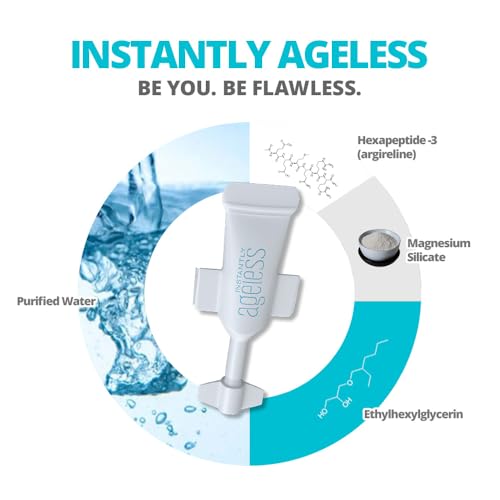 Instantly Ageless - Instant Face Lift Cream - Skin Care Anti Aging Face Cream - Wrinkle Tightener - Eye Cream For Puffiness and Bags Under Eyes - Facelift 15 Vials