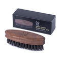 ZEUS Vegan Pocket Beard Brush, Soft Bristle & Animal-Free Grooming Brush for Taming & Styling Beard ? Made in Germany (N73)