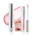 8 Colors Matte Champagne Rose Gold Lip Gloss, Multi-use Lip and Cheek Lip Tint Hydrating High Shin Tinted Formula for Fuller, Softer Lips, Cruelty-Free, Long-Lasting, 02#