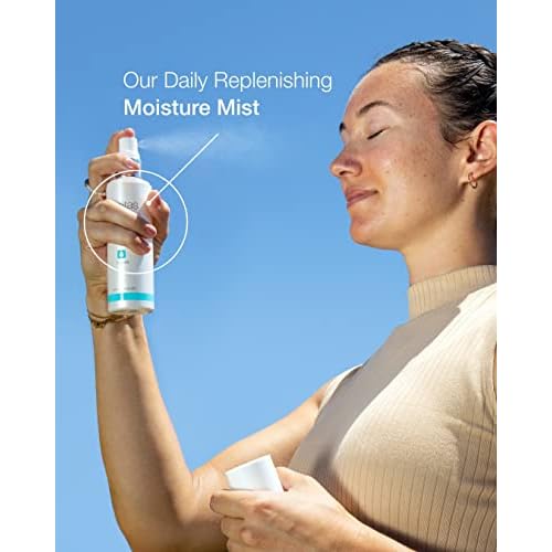 Sanitas Skincare Moisture Mist, Moisture Infusing Spray, Hyaluronic Acid, Beta Glucan, Hydrating Mist, 3.4 Ounces