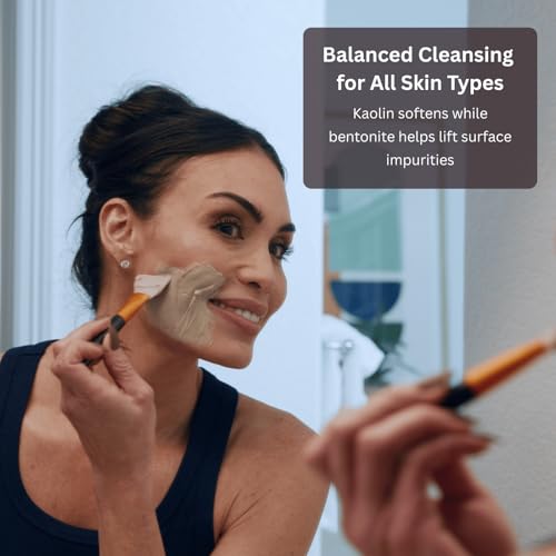 Amish Farms Kaolin Clay Mask for Face ? Gentle Facial Clay Mud Mask with All Natural Kaolin & Calcium Bentonite | Face & Body | 16 oz | Made in USA