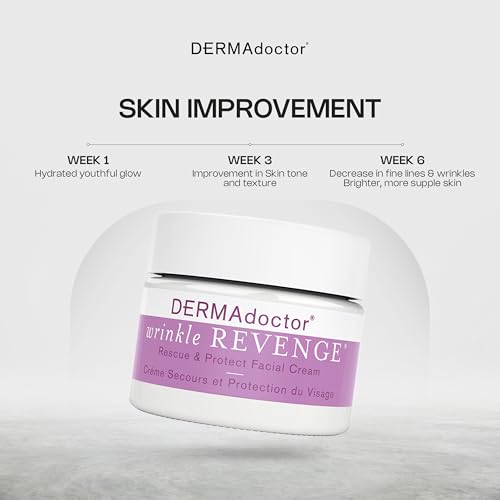 DERMAdoctor Face Cream Anti Aging for Fine Lines, Hydrating Squalane Moisturizer, Rejuvenating Ceramide Serum, Dermatologist Formulated Wrinkle Cream for Women, Peptide Moisturizer for Face ? 1.7 oz