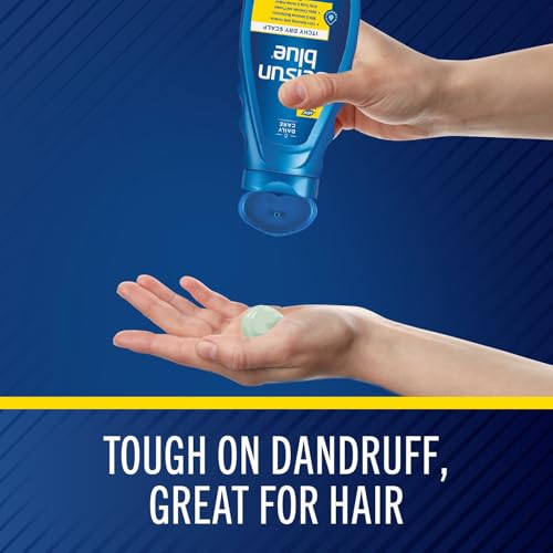 Selsun Blue Itchy Dry Scalp Anti-Dandruff Shampoo, 11 fl. oz., Extra-Hydrating Formula, Pyrithione Zinc 1%