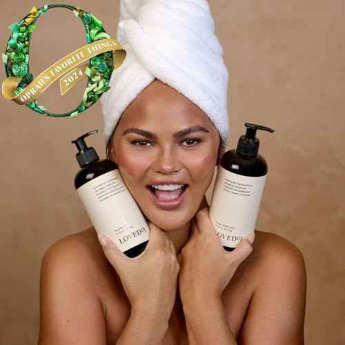 Loved01 Hand & Body Lotion, John Legend Skincare, Fragrance-Free, Daily Lightweight Cream, Oprah's Favorite Things, Formulated with Shea Butter & Vitamin E, 2-Pack (15 oz each)