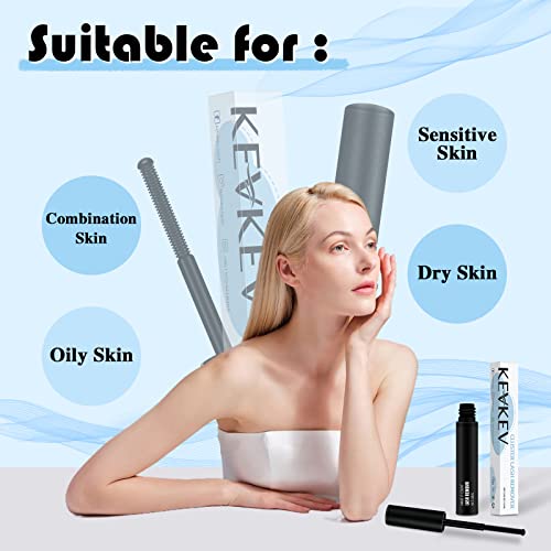 KevKev Cluster Lash Glue Remover Eyelash Remover for Lash Clusters 10ml Easy Removal of DIY Lash Extention Gentle Oil Texture