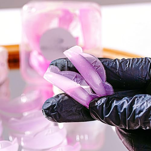 Lash Lift Shields C Curl 5 Size Lifting Pad, Rapid Eyelash Shield Shiny Perm Rods Make Eyes Natural Curl Flexible Pads Extreme Rod 100 Use Elastic Lami Perming Roller (Pink Color)