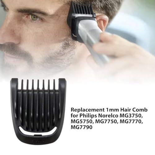 New Upgraded 1mm Hair Comb Replacement for Philips Norelco MG7750 MG7770 MG7785 MG7790 MG7991 MG7796 MG9730