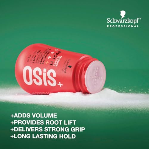 OSiS+ Dust It Mattifying Volume Powder (0.35 oz) and Flexwax Ultra Strong Hair Styling Cream Wax (2.8 oz) Bundle